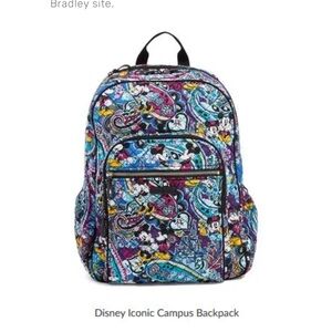 Vera Bradley Disney Iconic Campus Backpack